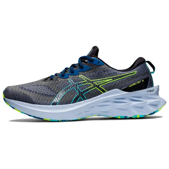 Asics Novablast 2 LE Black Hazard Green