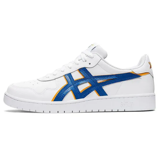 Asics JAPAN S Skateboard Shoes Men Low-Top White Blue