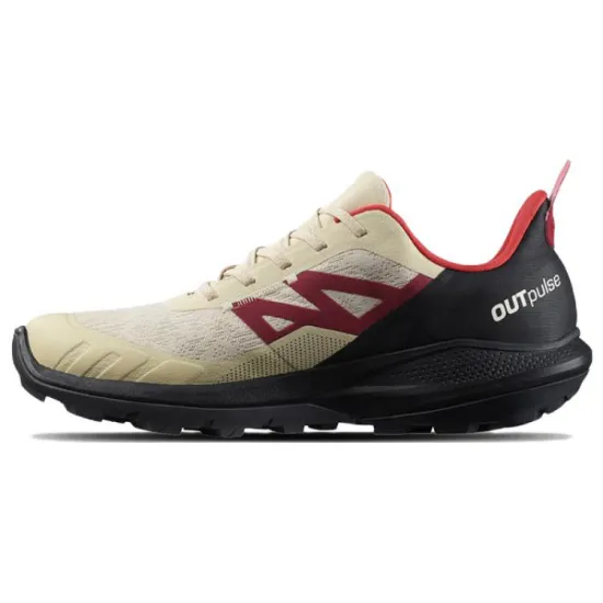 SALOMON OUTpulse Hiking / Trekking Shoes Men Low-top Sand Yellow