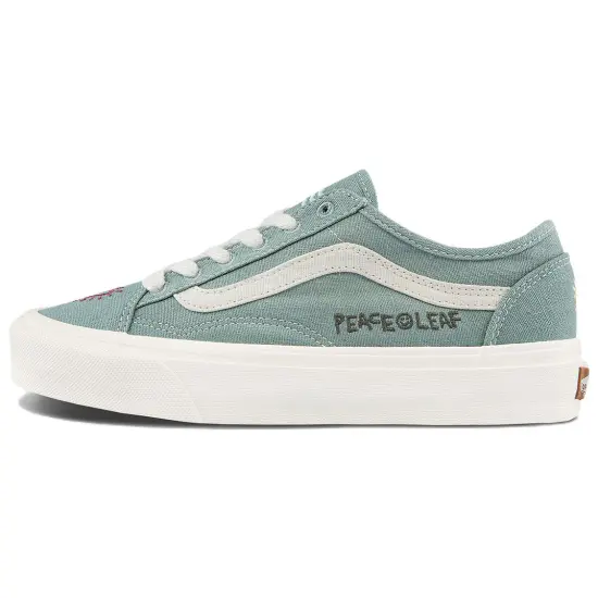 Vans Old Skool Skateboarding Shoes Unisex Low-top Green