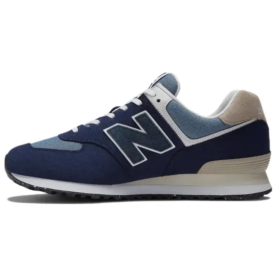 New Balance 574 Navy Grey White