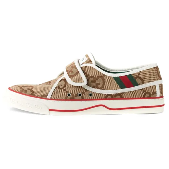 GUCCI Women's Tennis 1977 Velcro 'Jumbo Gg - Beige' Women's