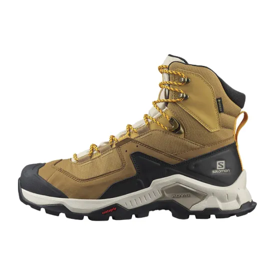 SALOMON X Ultra 4 Hiking / Trekking Shoes Men High-top Black/yellow