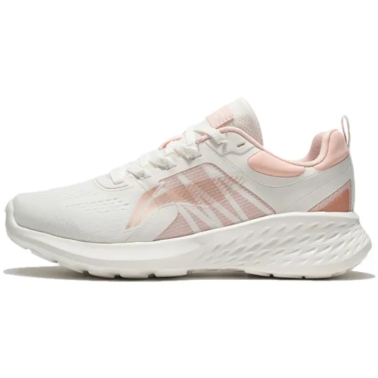 LiNing EazGo Cushioning Anti-Slip And Wear-Resistant Low-Top Running Shoes Women's White