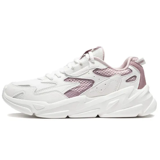 LiNing Quiet Shadow Low-Top Sports Casual Shoes Women's White Purple