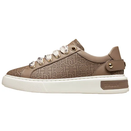 BALLY Perforated Logo print Sneakers