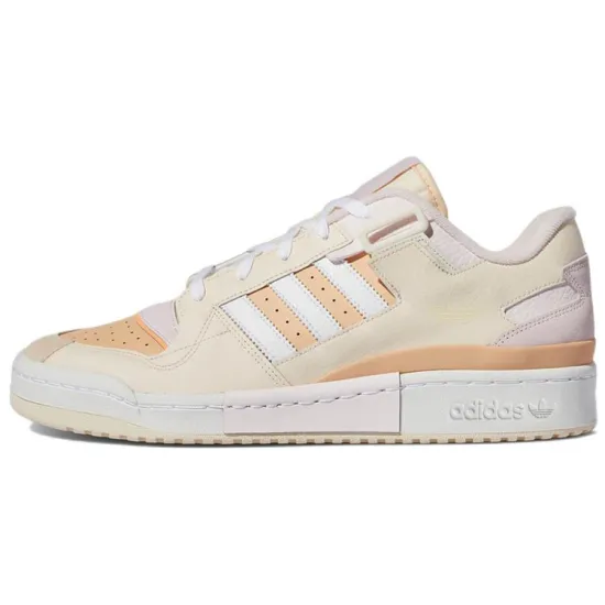 Adidas Forum Exhibit Low Ecru Tint Halo Amber