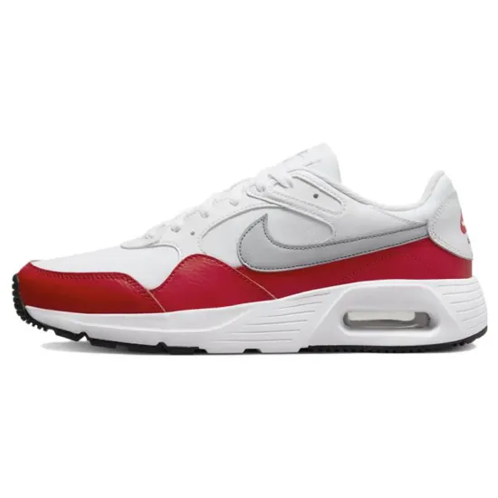 Nike Air Max SC White University Red Wolf Grey