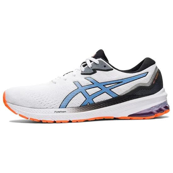 Asics GT-1000 11 White Blue Harmony Orange