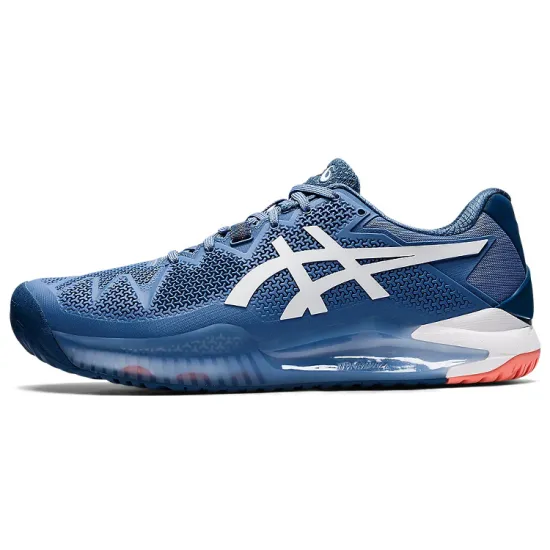 Asics Gel Resolution 8 2E Wide 'Blue Harmony'