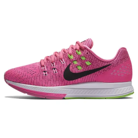 Nike Zoom Structure 19 Cushioning Anti-Slip And Wear-Resistant Low-Top Running Shoes Women's Pink