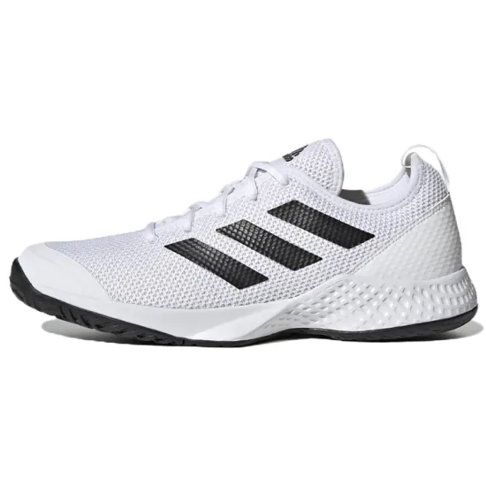 Adidas Courtflash Tennis Shoes Men Low-top White/Black
