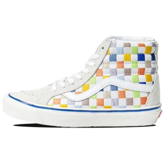 Vans SK8 Skateboarding Shoes Unisex High-top Meter/color