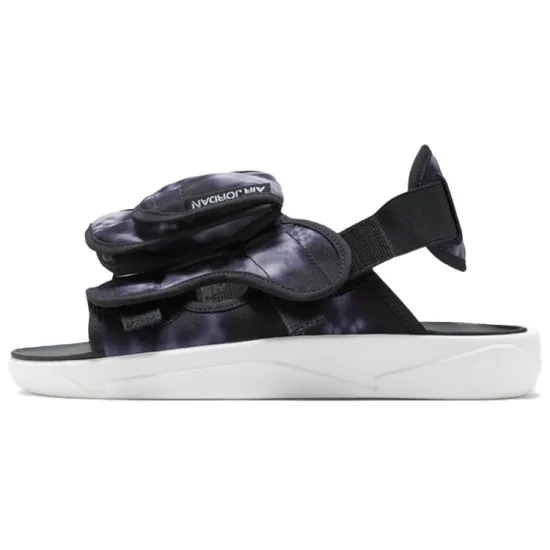 Jordan LS Slide Beach Sandals Men Black/white