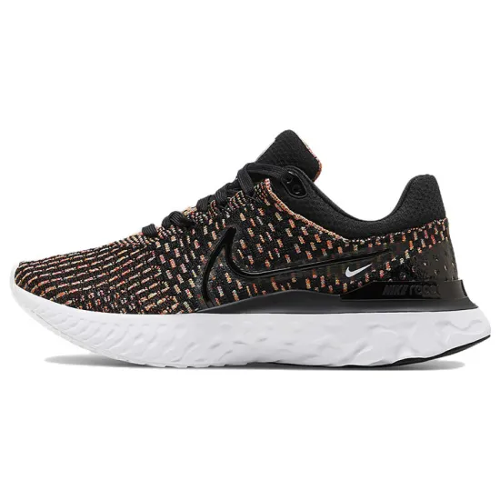 Nike React Infinity Run Flyknit 3 'Black Multi' Women's
