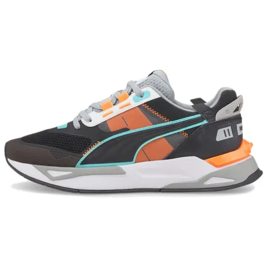 PUMA Mirage Sport Lifestyle Shoes Unisex Low-top Black/Orange/Blue/Gray