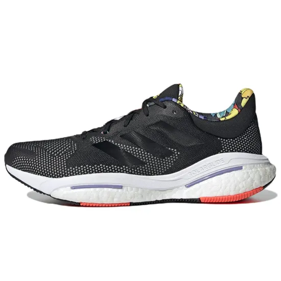 Adidas Solarglide 5 Black Solar Red Purple