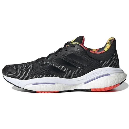 Adidas Solarglide 5 Black Solar Red Purple Women's