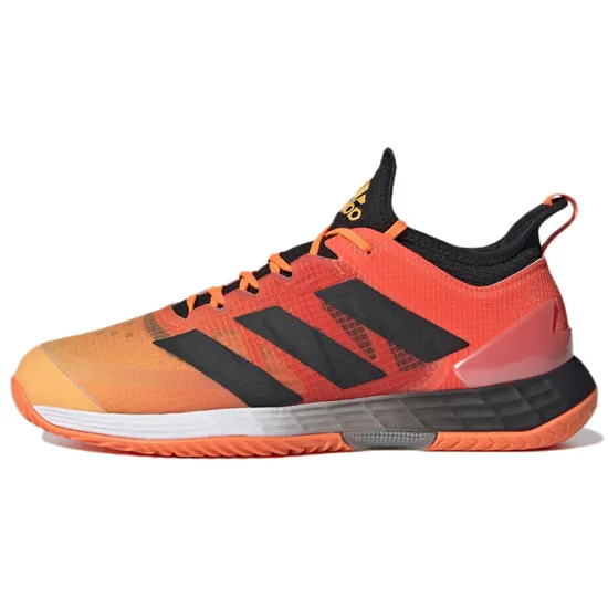 Adidas Adizero Ubersonic 4 Tennis Shoes Men Low-Top Orange Black