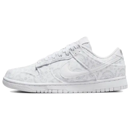 Nike Dunk Low White Paisley Women's
