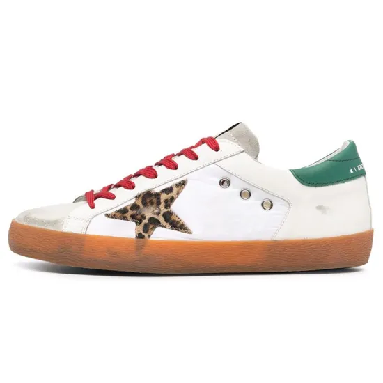 Golden Goose Super-Star Skateboard Shoes Men Low-top White