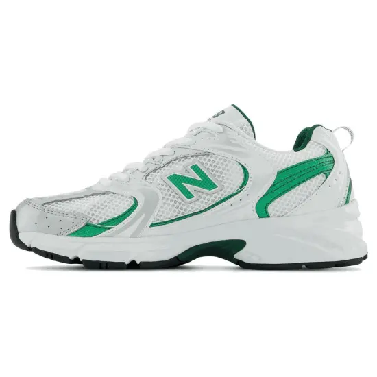 New Balance 530 White Nightwatch Green