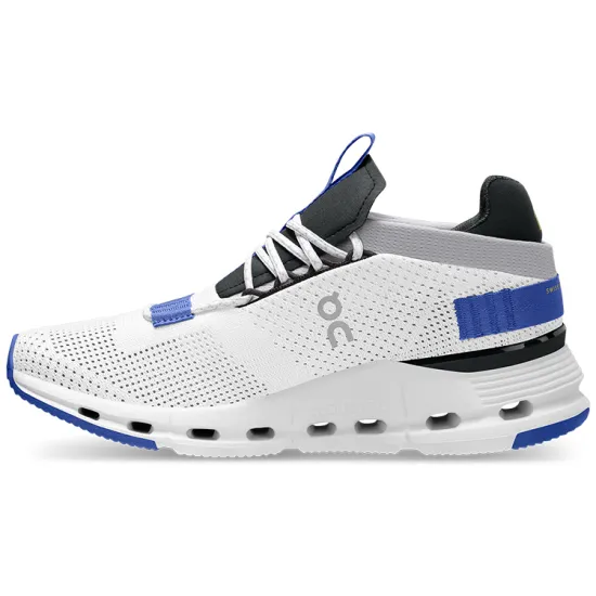On Running Cloudnova White Cobalt Blue Women's