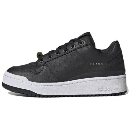 Adidas Originals Forum Bold Core Black Gold Metallic Women's