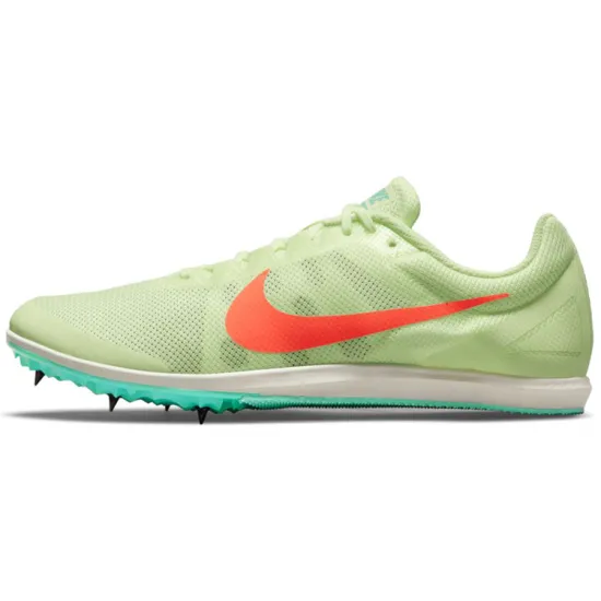 Nike Zoom Rival D 10 Running Shoes Unisex Low-top Green/Orange/White/Blue