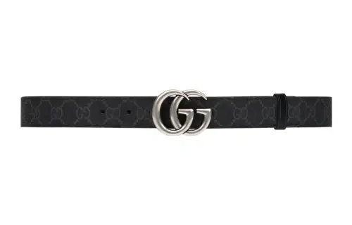GUCCI Monogram Reversible Buckle Belt