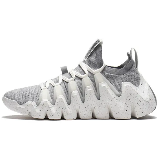 LiNing Casual Shoes Men Low-Top Ultimate Gray