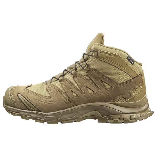 SALOMON Hiking / Trekking Shoes Unisex Mid-top Desert Yellow