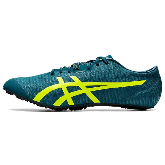 Asics Metasprint Running Shoes Men Low-top Dark Green/yellow