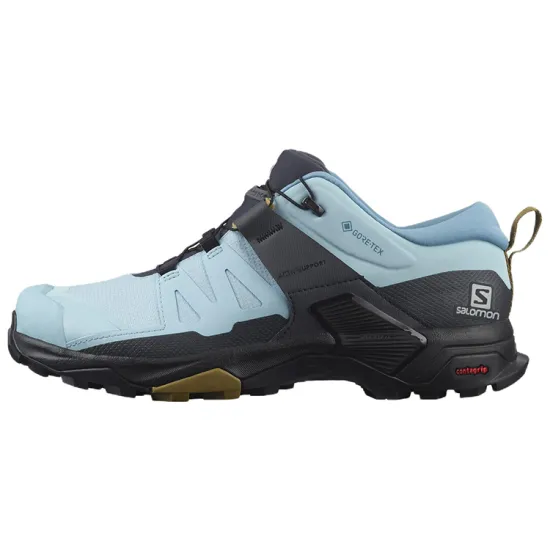 SALOMON X Ultra 4 Hiking / Trekking Shoes Women's Low-top Blue/Black
