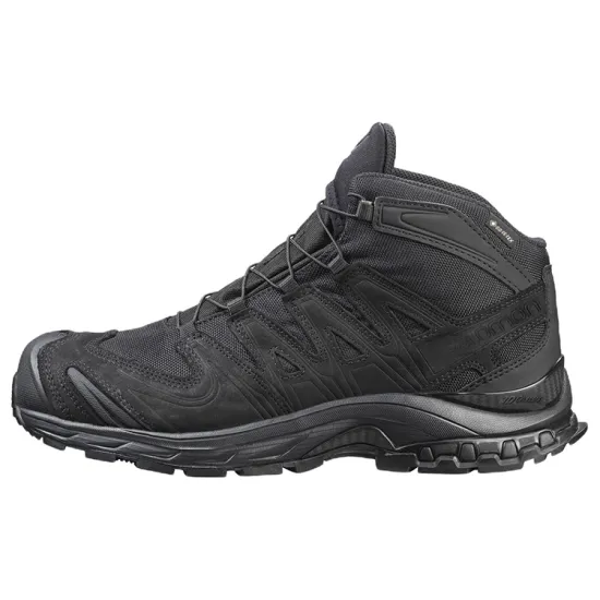 SALOMON Hiking / Trekking Shoes Unisex Mid-top Black