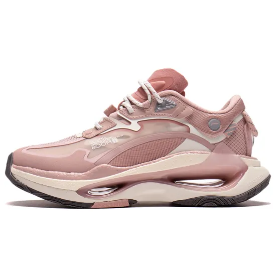 LiNing Casual Shoes Women's Low-Top Misty Rose Pink/Rose Pink