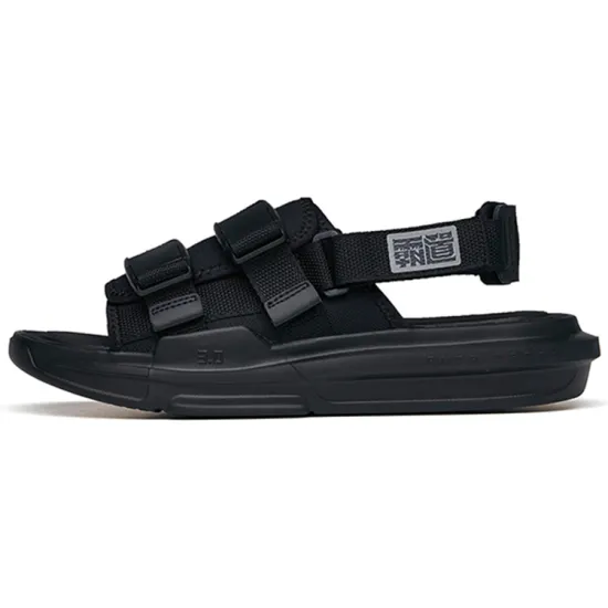 ANTA Bastard Beach Sandals Men Black