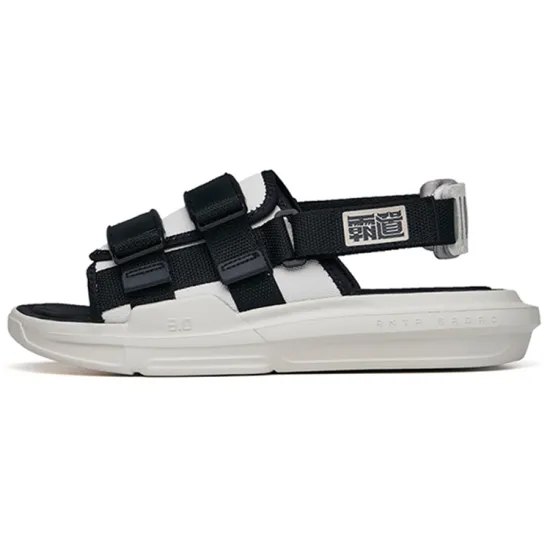 ANTA Bastard Beach Sandals Men Black Gray