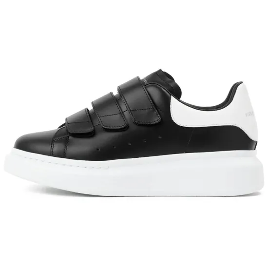 Alexander McQueen Low Top Stylish Skateboarding Shoes Women's Black