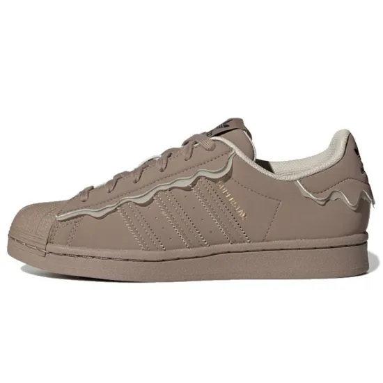 Adidas Originals Superstar 'Light Grey Brown' Women's