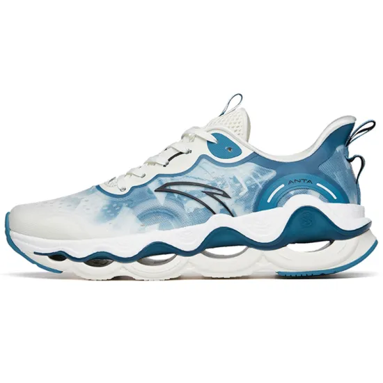 ANTA Running Collection Running Shoes Men Low-Top Blue/White