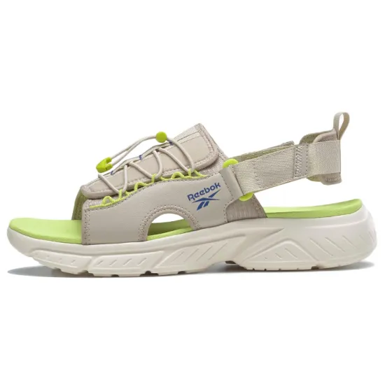 Reebok Hyperium Slides Athleisure Casual Sports Sandals Unisex Brown Green