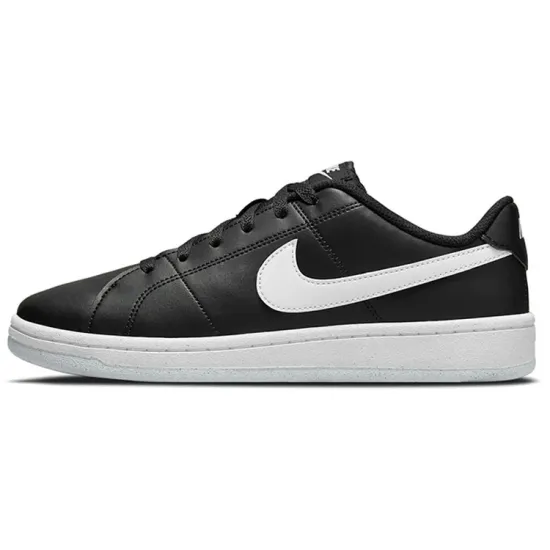 Nike Court Royale Skateboarding Shoes Women's Low-top Black/white