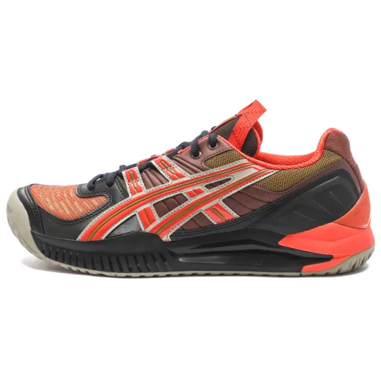Kiko Kostadinov X Asics Gel-Resolution SPS Running Shoes Men Low-top Black/Orange