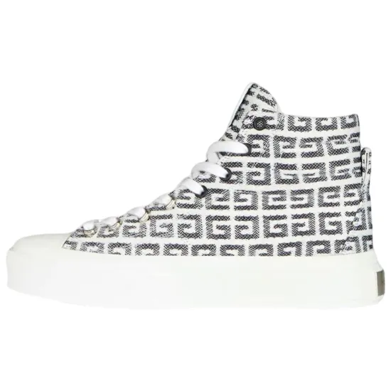 Givenchy Skateboard Shoes Women's High-Top Black/White