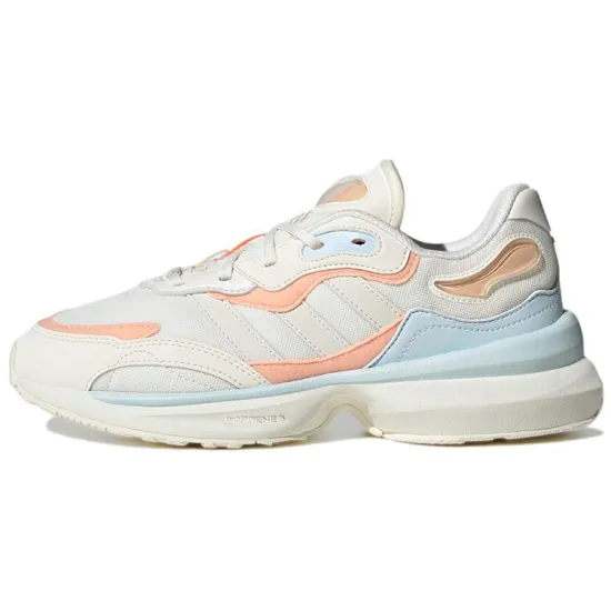 Adidas Originals Zentic Lifestyle Shoes Women's Low-top White/Blue/Pink