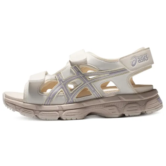 Asics Kahana Sd Outdoor Sports Unisex Beige Purple Sandals 'Cream Graypurple'