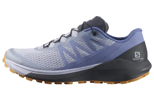 SALOMON Sense Ride 4 Comfortable Fabric Abrasion Resistant Low top Running Shoes Women's Light Purple