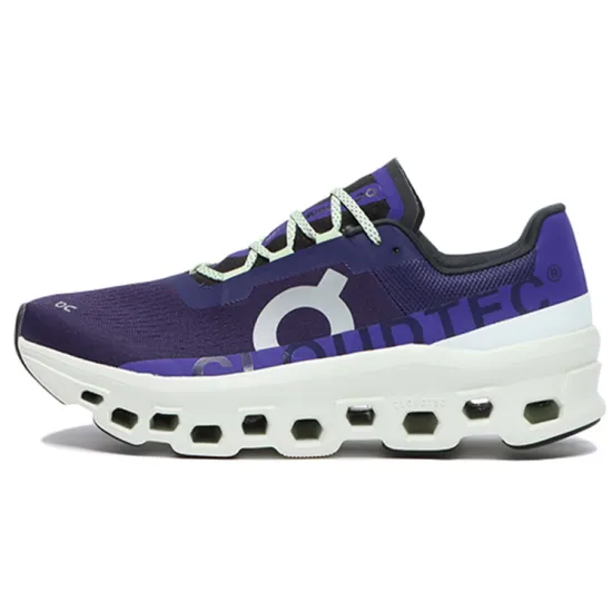 On Running CloudmOnster Acai Purple Yellow