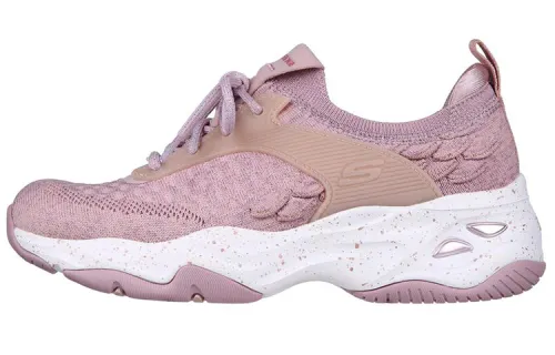 Skechers D'Lites 4.0 Fabric Sports Low top Casual Shoes Women's Fuchsia